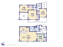 【神奈川県/横浜市瀬谷区北新】横浜市瀬谷区北新 新築一戸建て 間取り図