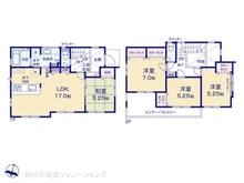 【神奈川県/横浜市旭区白根】横浜市旭区白根7丁目 新築一戸建て 間取り図