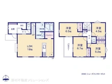 【神奈川県/横浜市旭区今宿東町】横浜市旭区今宿東町 新築一戸建て 間取り図