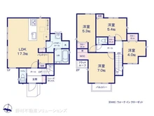 【神奈川県/横浜市旭区東希望が丘】横浜市旭区東希望が丘 新築一戸建て 間取り図