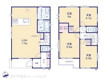 【神奈川県/横浜市旭区白根】横浜市旭区白根6丁目 新築一戸建て 間取り図