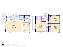 【神奈川県/横浜市旭区白根】横浜市旭区白根6丁目 新築一戸建て 間取り図