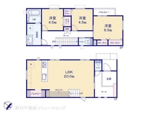 【神奈川県/横浜市泉区上飯田町】横浜市泉区上飯田町 新築一戸建て 間取り図