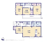 【神奈川県/横浜市旭区さちが丘】横浜市旭区さちが丘 新築一戸建て 間取り図