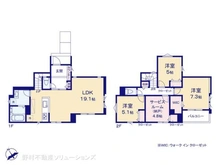 【神奈川県/横浜市瀬谷区阿久和東】横浜市瀬谷区阿久和東2丁目 新築一戸建て 間取り図