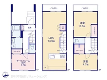 【神奈川県/横浜市旭区白根】横浜市旭区白根4丁目 新築一戸建て 間取り図