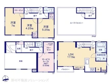 【神奈川県/横浜市瀬谷区三ツ境】横浜市瀬谷区三ツ境 新築一戸建て 間取り図