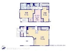 【神奈川県/横浜市瀬谷区阿久和東】横浜市瀬谷区阿久和東2丁目 新築一戸建て 間取り図