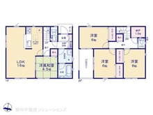 【神奈川県/横浜市瀬谷区下瀬谷】横浜市瀬谷区下瀬谷2丁目 新築一戸建て 間取り図