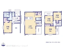 【神奈川県/横浜市瀬谷区橋戸】横浜市瀬谷区橋戸3丁目 新築一戸建て 間取り図