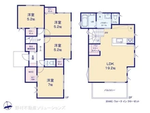 【神奈川県/横浜市旭区四季美台】横浜市旭区四季美台 新築一戸建て 間取り図