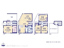 【東京都/江東区大島】江東区大島7丁目 新築一戸建て 間取り図