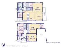 【東京都/江戸川区平井】江戸川区平井1丁目 新築一戸建て 間取り図