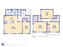【千葉県/千葉市中央区仁戸名町】千葉市中央区仁戸名町 新築一戸建て 間取り図