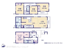 【千葉県/船橋市前原西】船橋市前原西1丁目 新築一戸建て 間取り図