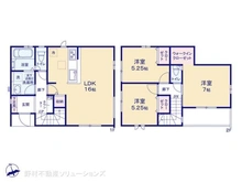 【千葉県/千葉市花見川区瑞穂】千葉市花見川区瑞穂3丁目 新築一戸建て 間取り図