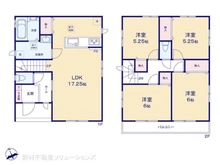 【千葉県/千葉市中央区大森町】千葉市中央区大森町 新築一戸建て 間取り図
