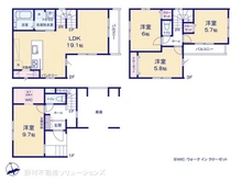 【千葉県/船橋市前原西】船橋市前原西2丁目 新築一戸建て 間取り図