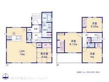 【千葉県/千葉市中央区蘇我】千葉市中央区蘇我3丁目 新築一戸建て 間取り図
