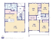 【千葉県/千葉市中央区蘇我】千葉市中央区蘇我3丁目 新築一戸建て 間取り図