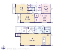 【千葉県/千葉市中央区東千葉】千葉市中央区東千葉3丁目 新築一戸建て 間取り図