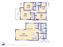 【千葉県/千葉市中央区白旗】千葉市中央区白旗2丁目 新築一戸建て 間取り図