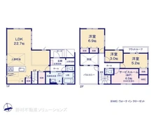 【千葉県/千葉市花見川区作新台】千葉市花見川区作新台2丁目 新築一戸建て 間取り図