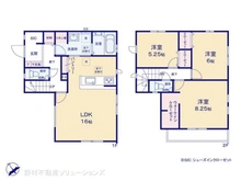 【千葉県/千葉市花見川区検見川町】千葉市花見川区検見川町3丁目 新築一戸建て 間取り図