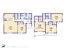 【千葉県/千葉市花見川区長作台】千葉市花見川区長作台2丁目 新築一戸建て 間取り図