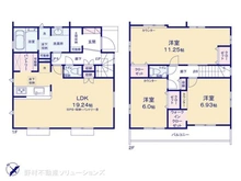 【千葉県/千葉市花見川区柏井】千葉市花見川区柏井4丁目 新築一戸建て 間取り図