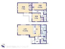 【千葉県/千葉市花見川区横戸町】千葉市花見川区横戸町 新築一戸建て 間取り図