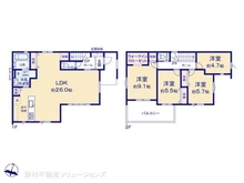 【千葉県/千葉市中央区宮崎町】千葉市中央区宮崎町 新築一戸建て 間取り図