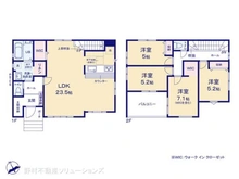 【千葉県/千葉市花見川区横戸台】千葉市花見川区横戸台 新築一戸建て 間取り図