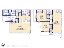 【千葉県/千葉市中央区大森町】千葉市中央区大森町 新築一戸建て 間取り図