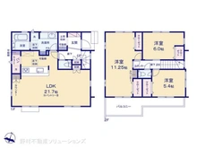 【千葉県/千葉市花見川区宮野木台】千葉市花見川区宮野木台1丁目 新築一戸建て 間取り図