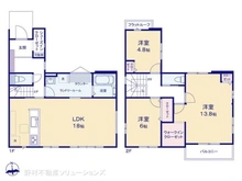【千葉県/千葉市中央区南生実町】千葉市中央区南生実町 新築一戸建て 間取り図