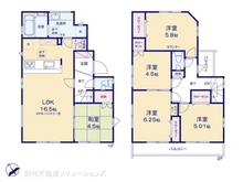 【千葉県/千葉市中央区村田町】千葉市中央区村田町 新築一戸建て 間取り図