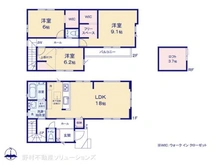 【千葉県/千葉市中央区東千葉】千葉市中央区東千葉2丁目 新築一戸建て 間取り図