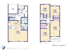 【千葉県/千葉市花見川区畑町】千葉市花見川区畑町 新築一戸建て 間取り図
