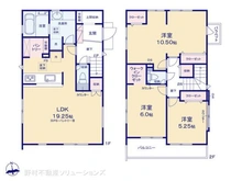 【千葉県/千葉市中央区浜野町】千葉市中央区浜野町 新築一戸建て 間取り図