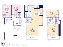 【千葉県/船橋市前原東】船橋市前原東3丁目 新築一戸建て 間取り図