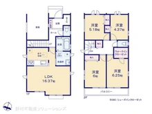 【千葉県/千葉市中央区登戸】千葉市中央区登戸3丁目 新築一戸建て 間取り図