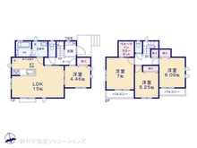 【千葉県/千葉市中央区祐光】千葉市中央区祐光1丁目 新築一戸建て 間取り図