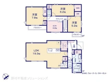 【千葉県/千葉市中央区道場北】千葉市中央区道場北1丁目 新築一戸建て 間取り図