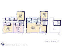 【千葉県/千葉市中央区椿森】千葉市中央区椿森3丁目 新築一戸建て 間取り図