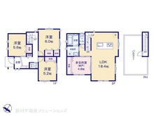 【千葉県/千葉市中央区椿森】千葉市中央区椿森3丁目 新築一戸建て 間取り図