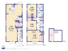 【東京都/東大和市湖畔】東大和市湖畔3丁目 新築一戸建て 間取り図