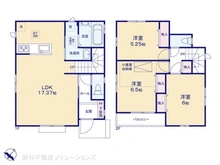 【東京都/東村山市野口町】東村山市野口町1丁目 新築一戸建て 間取り図