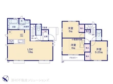 【東京都/東村山市野口町】東村山市野口町1丁目 新築一戸建て 間取り図