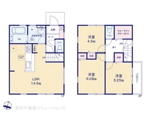 【東京都/東村山市萩山町】東村山市萩山町3丁目 新築一戸建て 間取り図